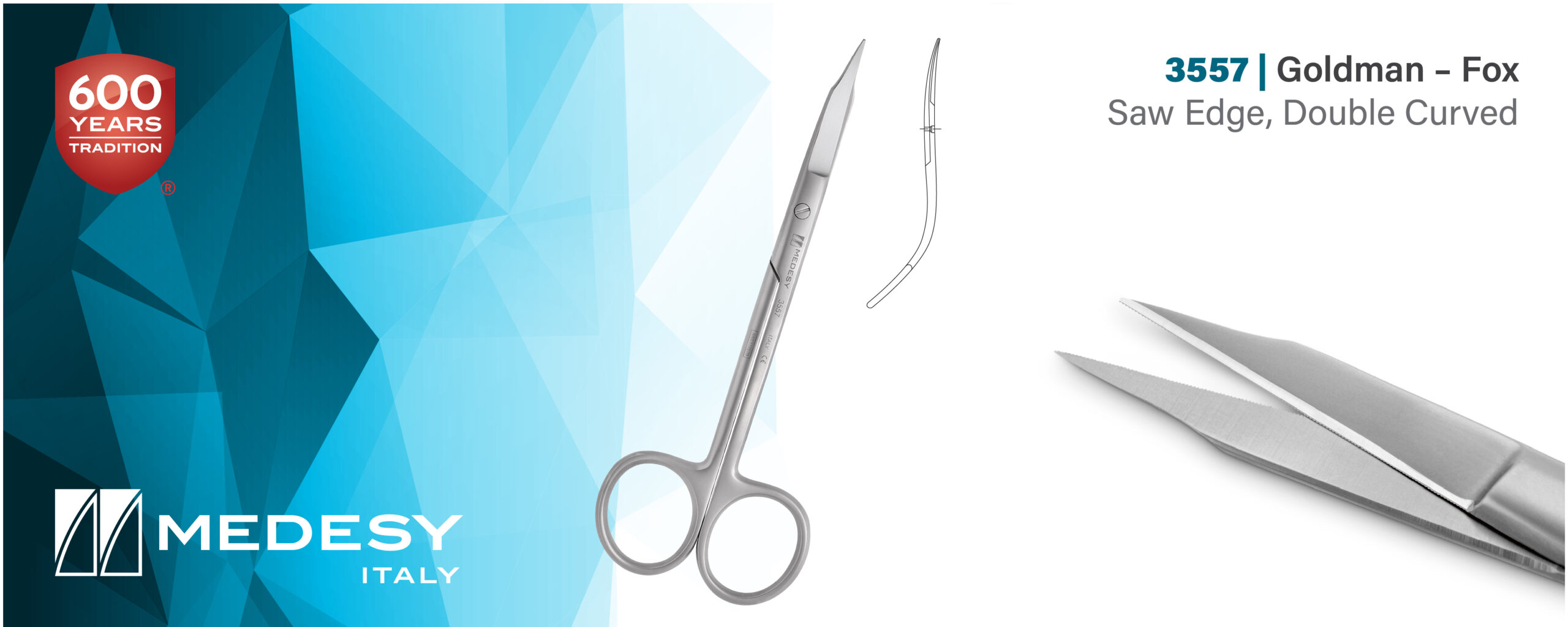 قیچی گلدمن فاکس مدسی